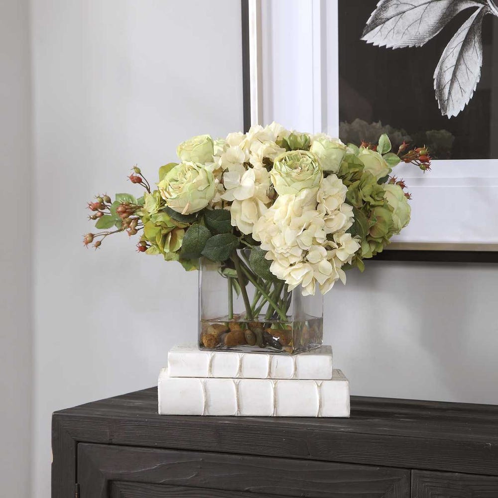 Bouquet d'hortensias Cecily