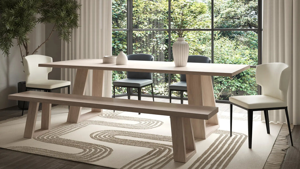 Chaises de salle à manger Delaney beiges - Lot de deux