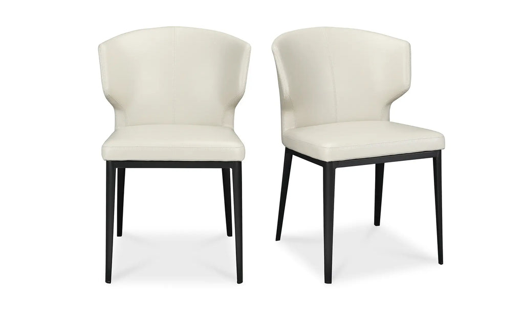 Chaises de salle à manger Delaney beiges - Lot de deux
