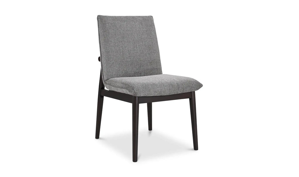 Chaise de salle à manger Charlie gris foncé – Lot de deux
