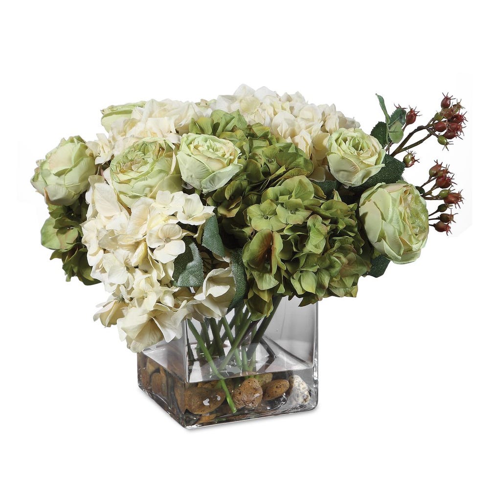 Bouquet d'hortensias Cecily