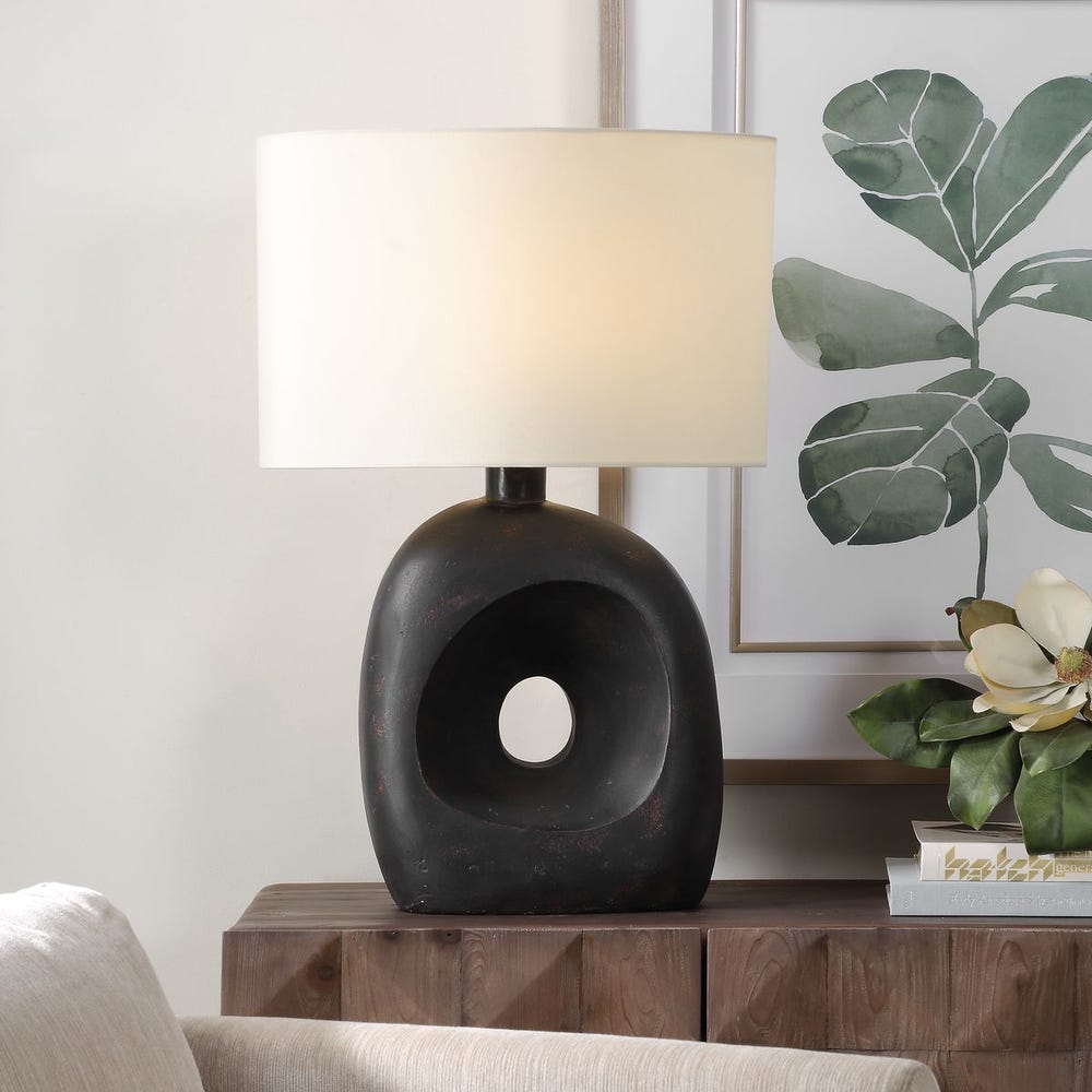 Lampe de table d'extérieur à judas