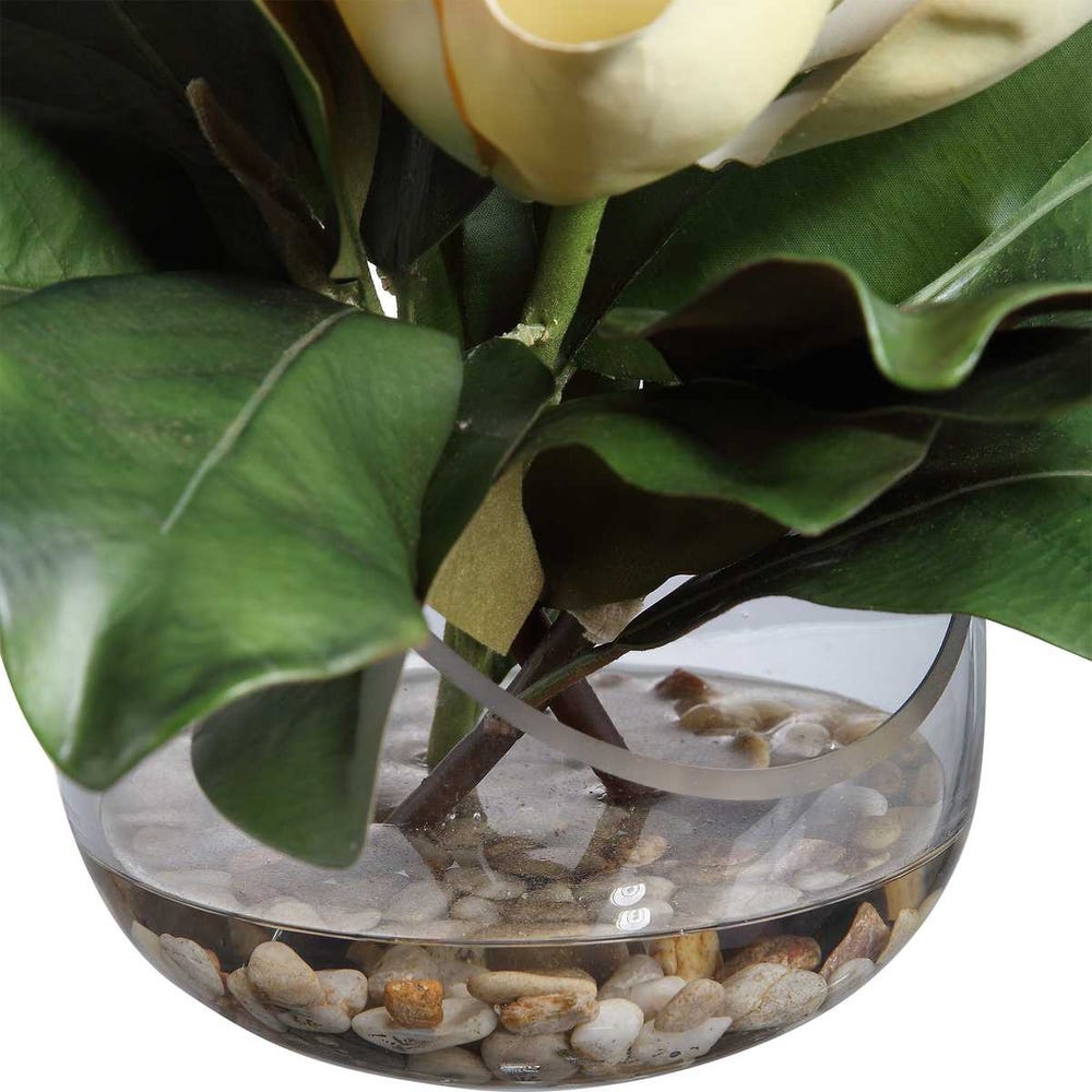Accent Magnolia en soie Celia