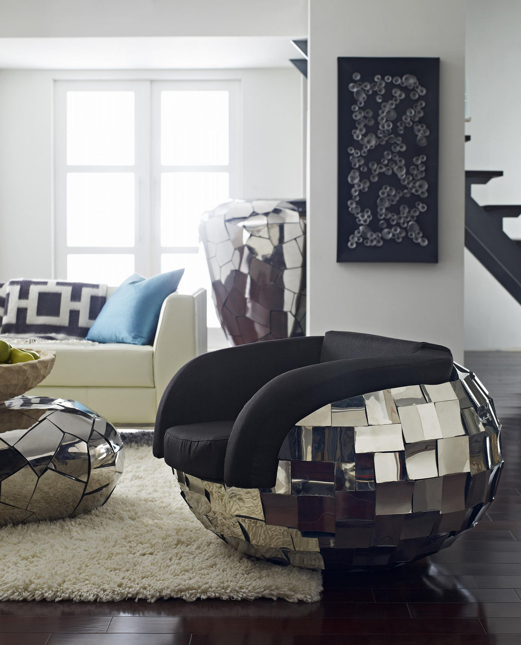 Fauteuil club Crazy Cut