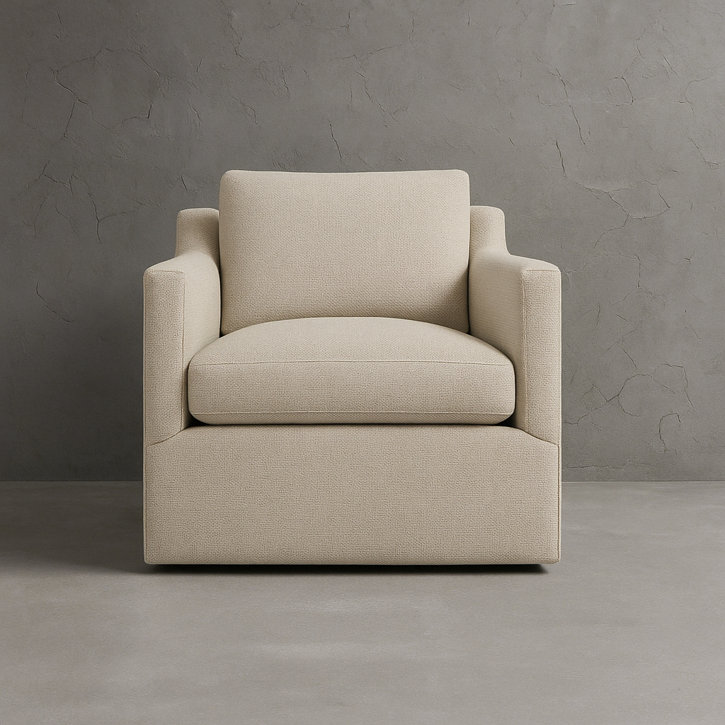 Fauteuil pivotant Madeline