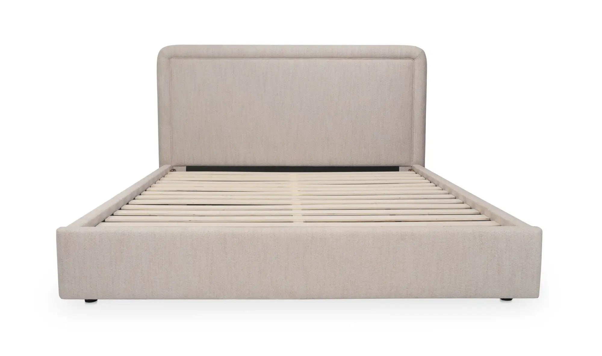 Lit coffre Simon beige moucheté