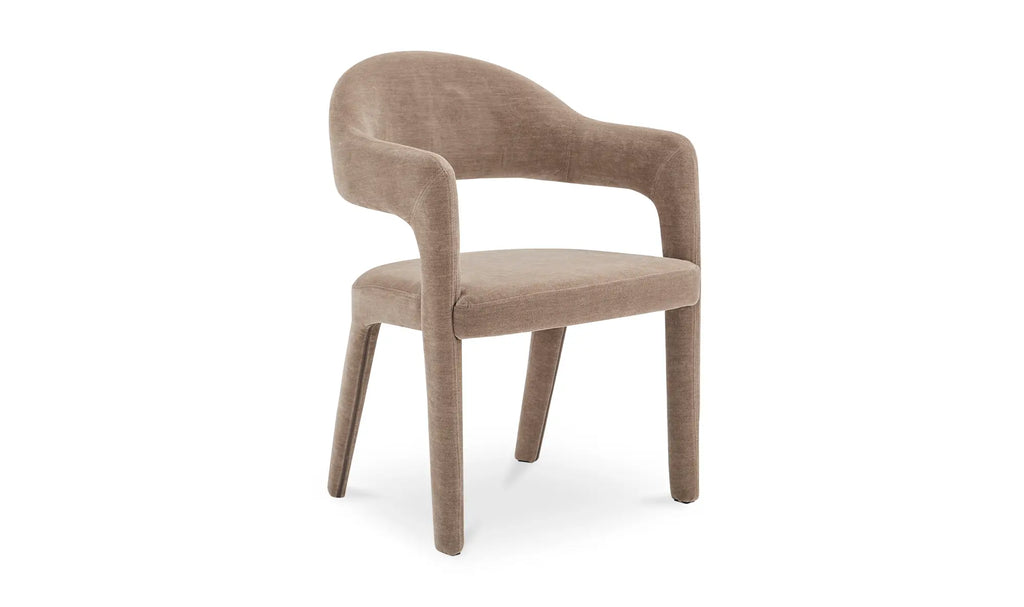 Chaise de salle à manger Martens couleur camel