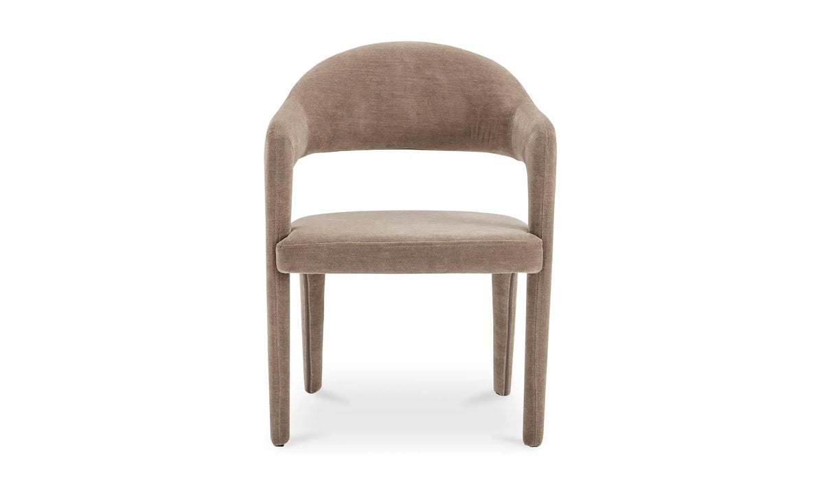 Chaise de salle à manger Martens couleur camel